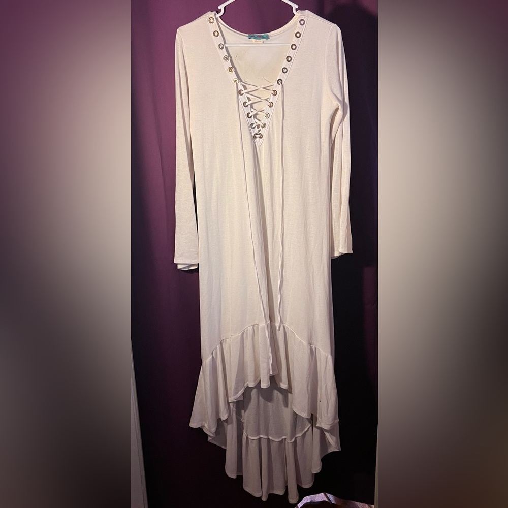 White Rodeo Dress